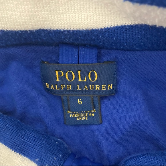 Boys Ralph Lauren Windbreaker Jacket, Royal Blue, Size 6 - Picture 10 of 16